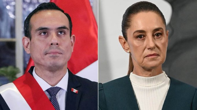 Sheinbaum, persona non grata en Perú tras el asilo a Betssy Chávez