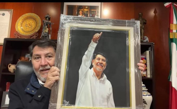 Fernández Noroña justifica su inclusión en la galería del Senado y niega excesos