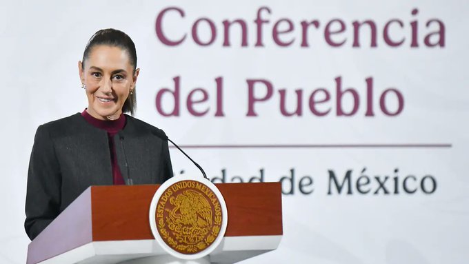 Sheinbaum expone avances educativos, financieros y energéticos en su mañanera