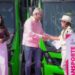 Semar detecta a presunto halcón infiltrado en evento de Grecia Quiroz en Uruapan