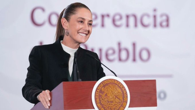 Sheinbaum anuncia avances en salud y despide el año con mensaje navideño