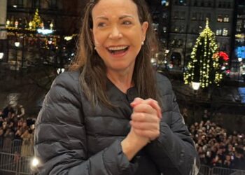 María Corina Machado reaparece en Oslo tras un año en la clandestinidad