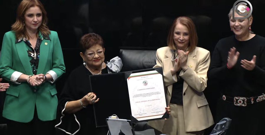 Senado designa a Ernestina Godoy como fiscal general de la República
