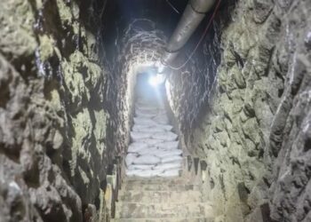 EU atribuye al CJNG túnel entre Tijuana y San Diego; detienen a cuatro personas y decomisan más de una tonelada de cocaína