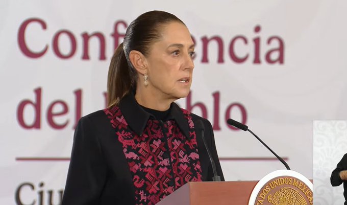 Mañanera de Sheinbaum: homicidios bajan 48%, Harfuch reporta 59 mil detenidos