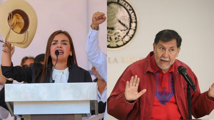 Tribunal de Michoacán sanciona a Noroña por violencia política de género contra Grecia Quiroz
