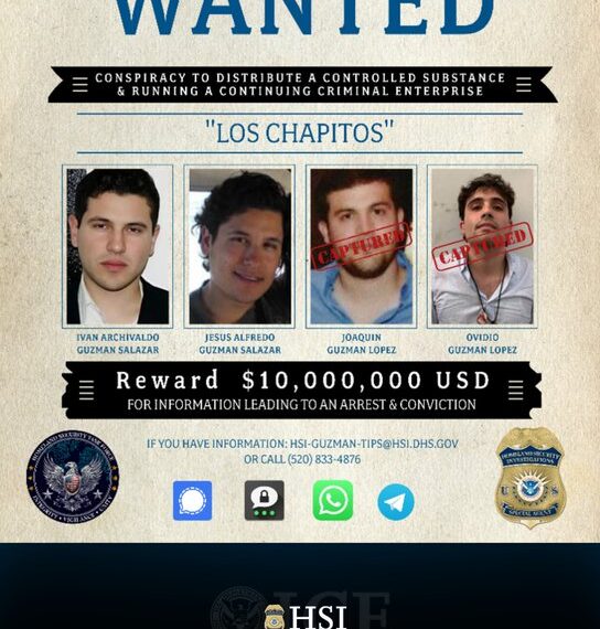 Los Chapitos, en el centro de la ofensiva de EU y bajo investigación por ataque en Sinaloa