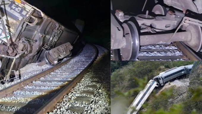 Tren de carga del Corredor Interoceánico descarrila en Oaxaca sin dejar lesionados