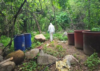 Destruyen tres laboratorios clandestinos utilizados para elaborar drogas sintéticas en Sinaloa