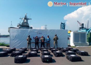 Aseguramientos de Semar incluyen 4.4 toneladas de cocaína y laboratorio de drogas sintéticas