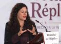 Luisa Alcalde revela supuesto entramado digital contra la 4T; oposición rechaza señalamientos