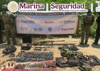 Concordia bajo operativo: Marina asegura armas, droga y 49 explosivos improvisados