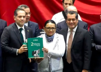 Segundo Informe de Sheinbaum: Rosa Icela cumple entrega formal ante el Congreso