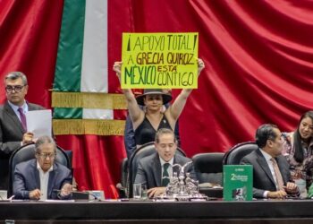 Grecia Quiroz recibe respaldo en San Lázaro en medio de polémica por caso Manzo