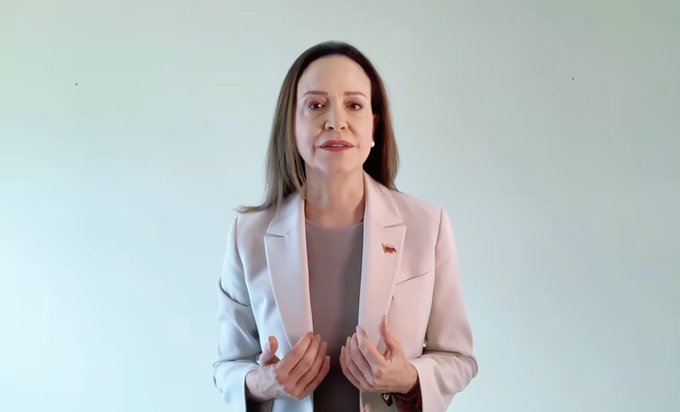 María Corina Machado cuestiona acuerdo petrolero entre EU y Venezuela y exige elecciones