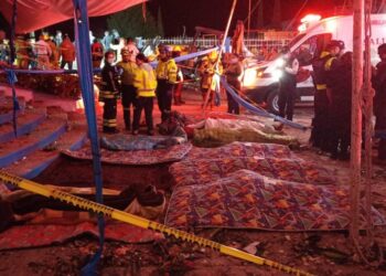 Explosión y muerte durante fiesta patronal en Temascalcingo; hay 14 fallecidos