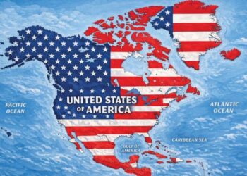 Trump genera críticas tras difundir mapa que coloca a México y Canadá dentro de EU