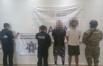 Marina golpea a Los Salazar en Guaymas; detienen a dos y aseguran droga y armas