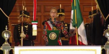 Sheinbaum encabeza su segundo Grito de Independencia y destaca soberanía de México