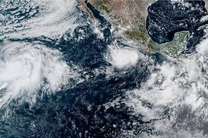 Huracán Polo alcanza categoría 2 frente al Pacífico mexicano; activan protocolos de emergencia