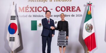 México y Corea del Sur amplían colaboración en sectores estratégicos durante visita de Lee Jae-myung