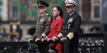 Soberanía e Independencia, ejes del mensaje de Sheinbaum en el desfile militar