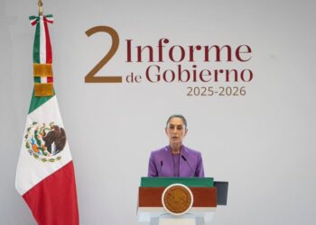 Sheinbaum destaca reducción de homicidios, programas sociales y obras de infraestructura en su Segundo Informe