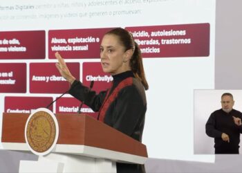 Sheinbaum propone nuevas reglas para proteger a niñas, niños y adolescentes en internet