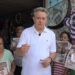 Pío López Obrador visita colonias de Chiapas y llama a respaldar la Cuarta Transformación